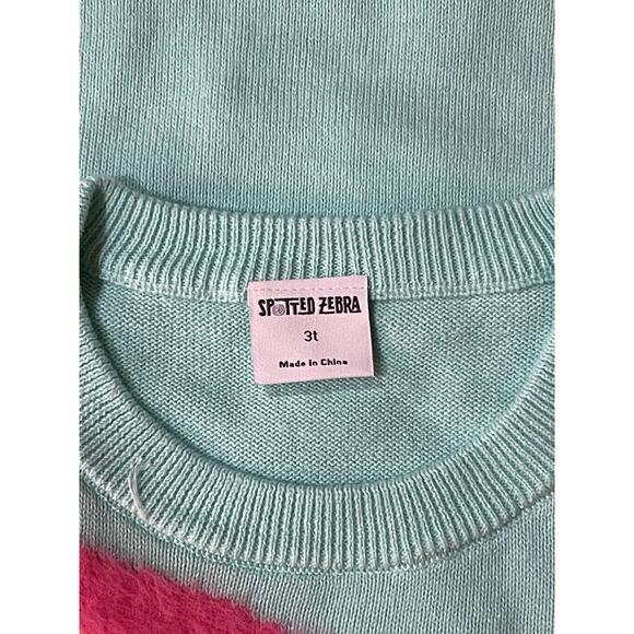 Spotted Zebra Girls' and Toddler Kids' Long Sleeve Swing Sweater Dress Size 3T - Picture 2 of 5